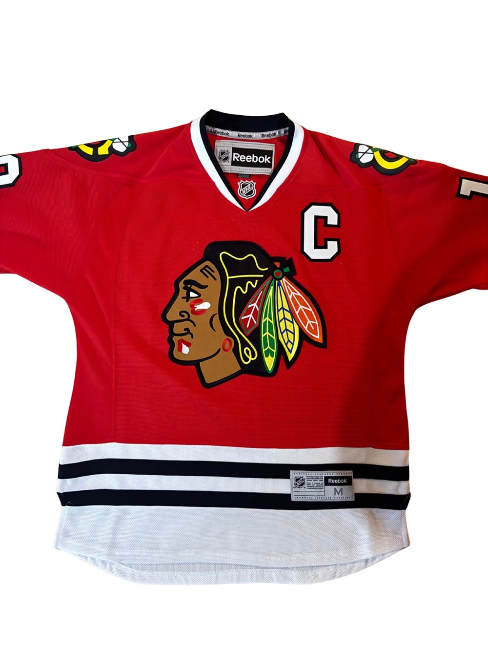 Reebok Chicago Blackhawks Toews NHL Hockey Jersey